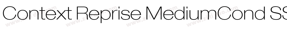 Context Reprise MediumCond SSi Normal字体转换